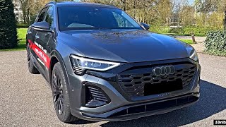 Lüks Elektrikli Suv, Yeni Audi Q8 E-Tron S Line 2024 | TR'de ilk Kez | Test Sürüşü