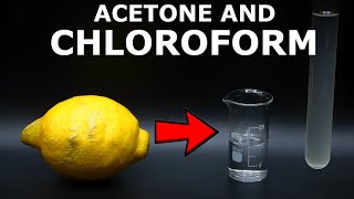 Turning Lemons into Acetone and Chloroform