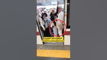 🔴CAUGHT ON CAMERA: Pickpockets targeting elderly tourists! Must-Watch #TravelTips #Viral #Pickpocket
