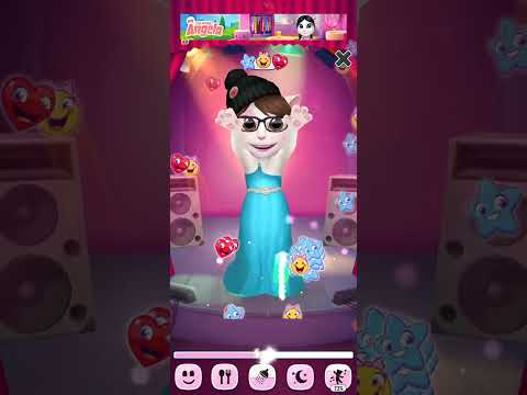 My talking Angela game play on Androiclevel 37