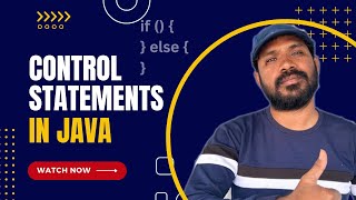 Mastering Control Statements in Java ! #L11