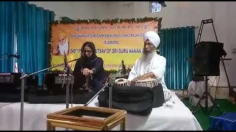 Today Shabad Kirtan on the occasion of Gurupurab.Shri Guru Nanak Dev ji