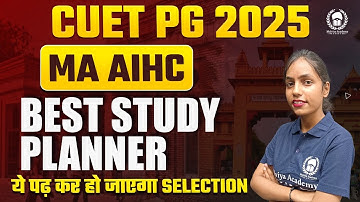 Cuet PG 2025: Best books for MA AIHC | Top Materials | Cuet PG preparation 2025
