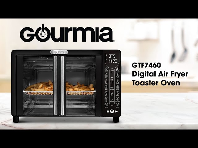 Gourmia GTF7520 French Door Digital Air Fryer Oven User Manual