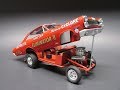 AMT 1967 Mercury Cyclone Eliminator II Dyno Don 1/25 Scale Model Kit Build Review AMT1151