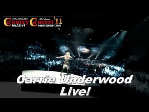 Carrie Underwood to headline Country Concert 2011 ...