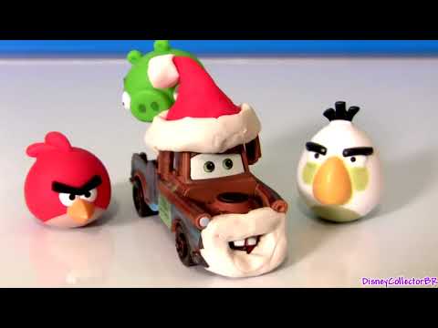 Angry Birds Christmas Ornaments \u0026 Angry Birds Toons Blu Ray DVD Review