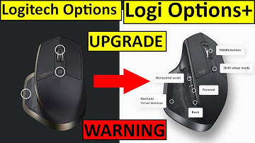 How to upgrade from Logitech Options to Logi Options+ & WARNING