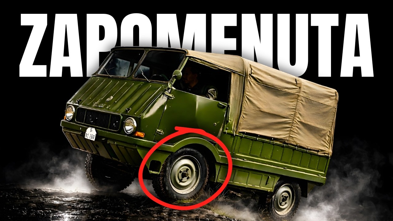 ŠKODA 998 AGROMOBIL - Zapomenutá terénní Škodovka, která nešla do výroby