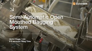 Semi-Automatic Open Mouthed Bagging System | Cybernetik