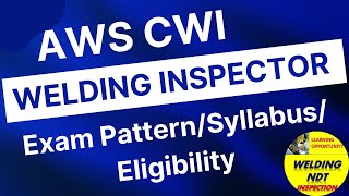 AWS Certified Welding Inspector (CWI) Certification