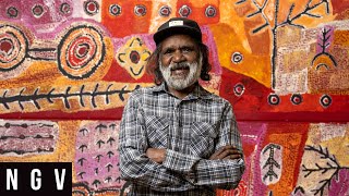 Vincent Namatjira and Alec Baker and Eric Barney | My Country by NGV Melbourne 674 views 2 months ago 3 minutes, 54 seconds