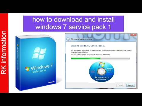how to download and install windows 7 service pack 1