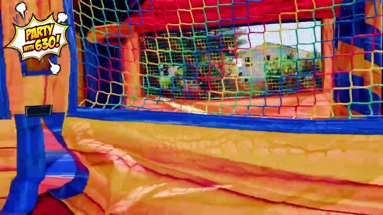 Multi-color 15x15 Jump | Partywith630.com