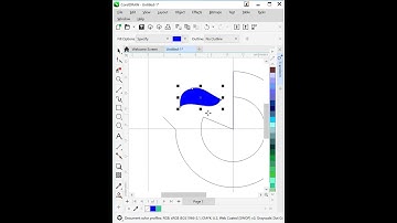 Hướng dẫn CorrelDraw Cách thiết kế Logo vòng tròn xoắn đơn giản trong corel
