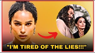 Zoë Kravitz Reveals the Shocking Truth Behind Her Mother’s Divorce from Jason Momoa!