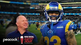 Early 2024 rankings Kyren Williams Puka Nacua in top 15 Fantasy Football Happy Hour NFL on NBC