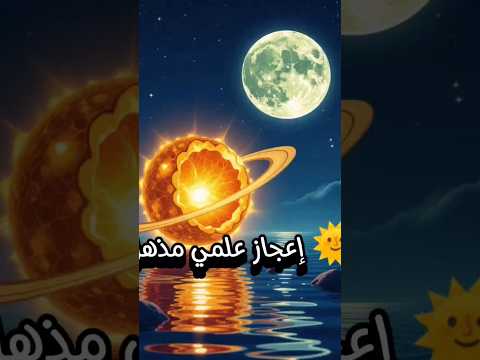 إعجاز علمي مذهل لماذا قال الله سراجا ونورا