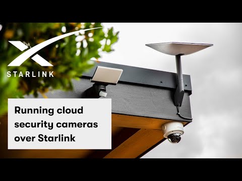 Running Cloud Security Cameras over Starlink - Set up & Installation Guide.