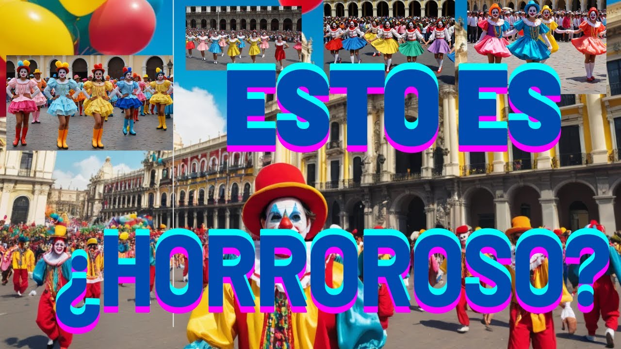 Así vive Lima el DIA DEL PAYASO🎭  Fiesta, cultura y TRADICION peruana
