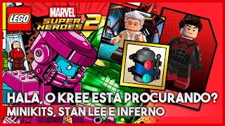Lego Marvel Heroes 2 14 Hala, O Kree Está Procurando? 100% Inferno Minikits Stan Lee