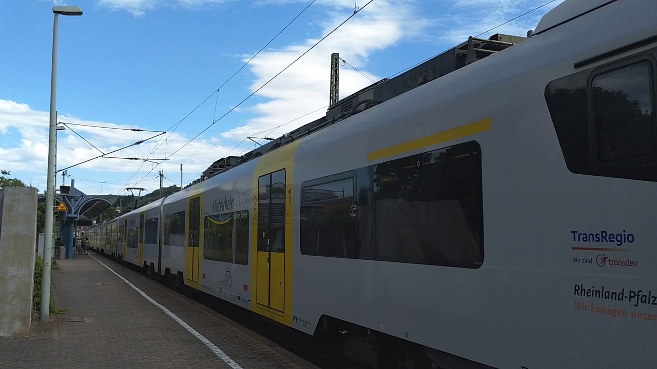 Desiro ML der MRB in Boppard Hbf