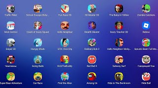 Traffic Rider,Find the Alien,Car Race,Sniper 3D,… GAMEPLAY  screenshot 2