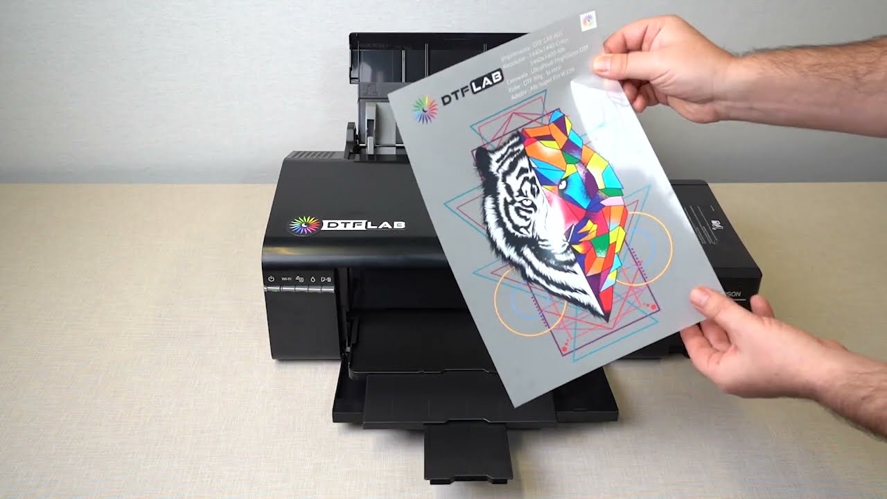 Setari Acrorip 10.3 si tiparirea foliei DTF cu DTFLab 805