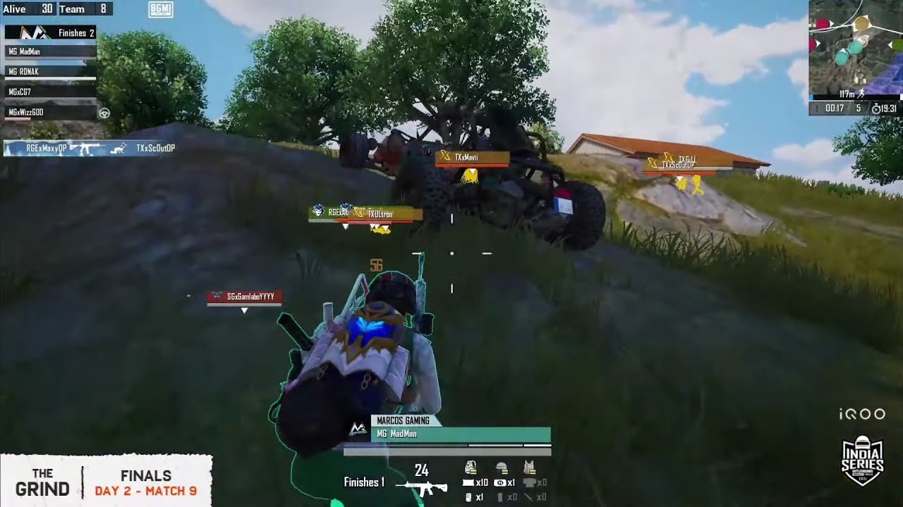 Marcos Gaming eliminate Team Xspark | Mavi & Scout instant knock😮