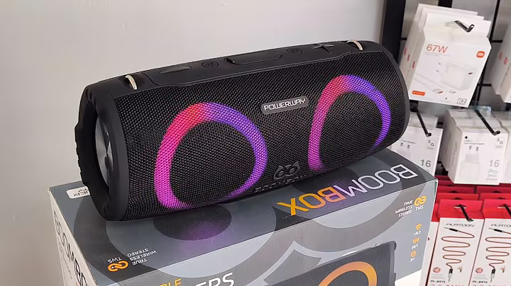POWERWAY BOOMBOX | 100% Vol. 30 Watt Speaker Bass Test. #ShapeOfYou