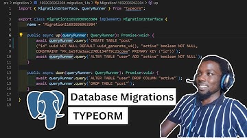 Building ThumbTalk: Database Migration ( Typeorm , Nodejs and Postgres)