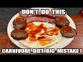 BIG Mistake After 75 Days on the CARNIVORE DIET