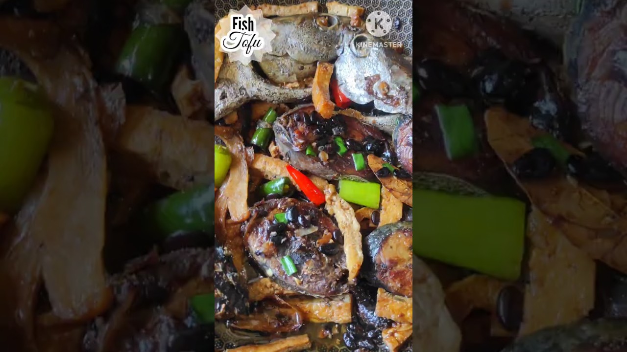 HOW TO COOK YUMMY SPICY FISH TOFU BLACK BEANS RECIPE  