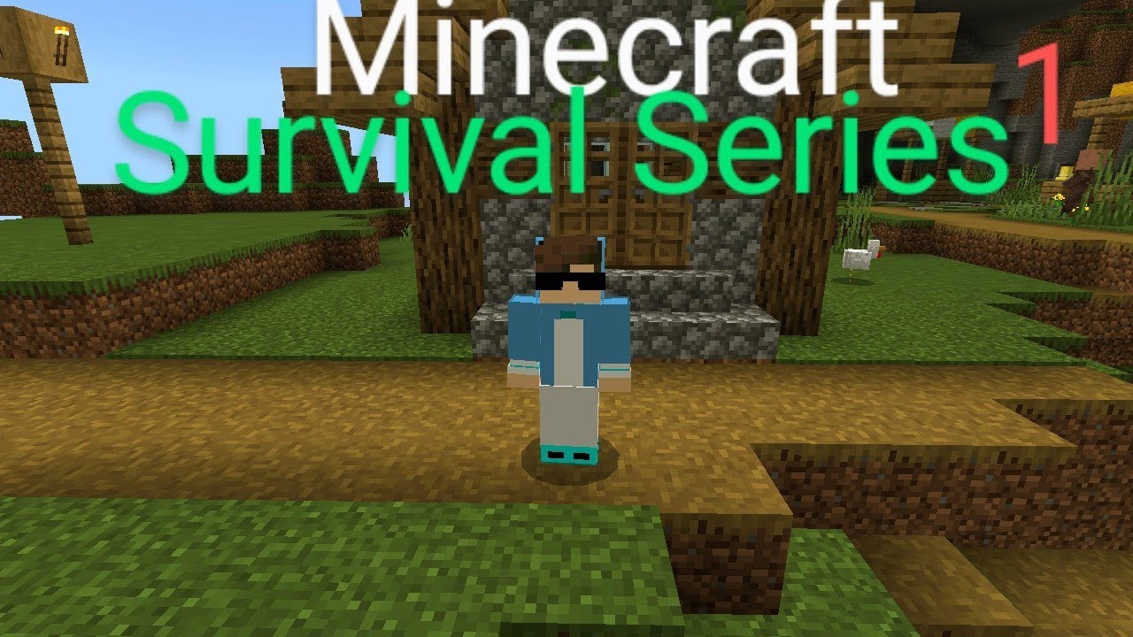 New survival series in minecraft pe 1.21 ep. 1 (Survival series 1 ...