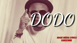 Alikiba - Dodo (lyrics video)