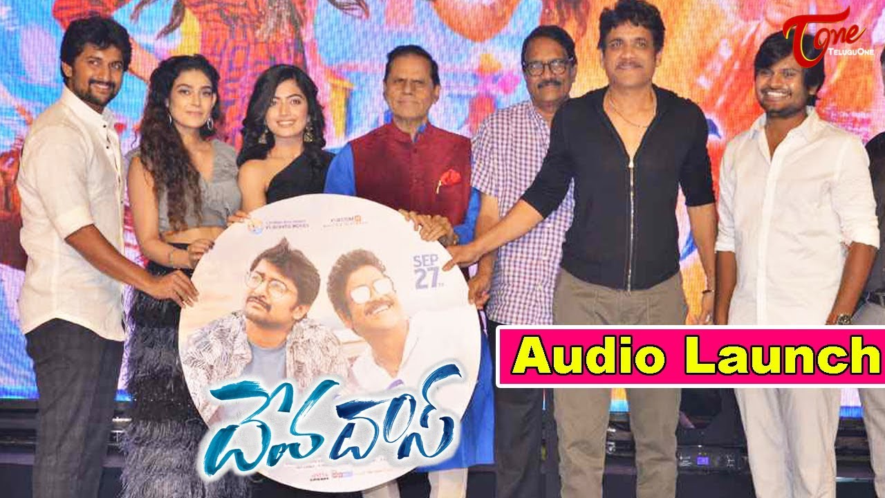 DevaDas Movie Audio Launch | Nagarjuna | Nani | Rashmika | Aakanksha Singh | TeluguOne