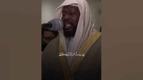 سورة النمل | ٢٠ - ٢٦ | بصوت القارئ عيسى سناكو