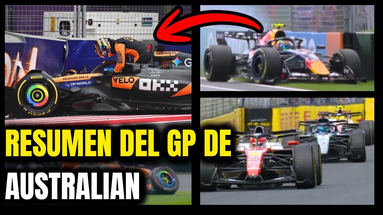 🚀 ¡EL NUEVO REGLAMENTO LLEGÓ CON TODO! ADELANTAMIENTOS, DRAMA Y MERCEDES VOLANDO | GP AUSTRALIA 2026