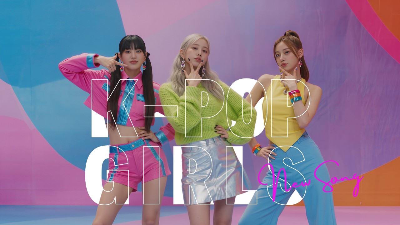 【洋楽】オシャレKPOP Girls｜Sleek Electropop × Deep 808｜夜・集中・作業