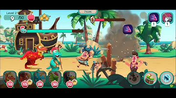 Island 18 Level 2 Dino Bash Travel Thru Time