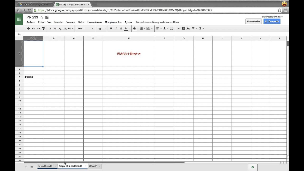 Como Duplicar Una Hoja En Google Hojas De Calculo Youtube