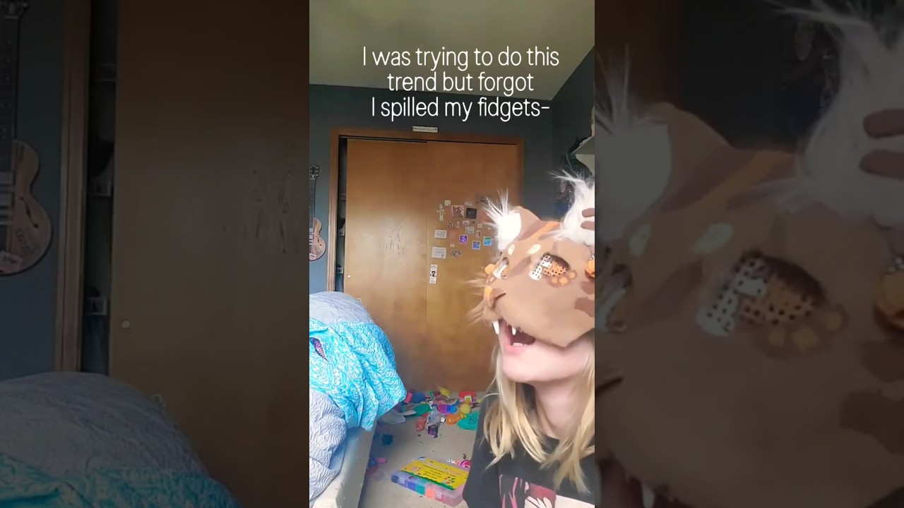 I gotta clean my room whaaa 