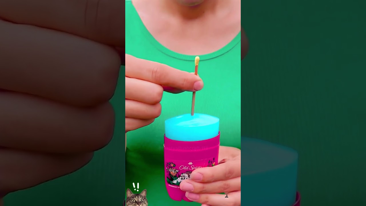 ✅Light a fire with soap. 