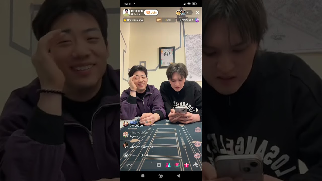 Dexter's live after his performance today part I☺️..and I missed the live from starting 😔.. sorry..