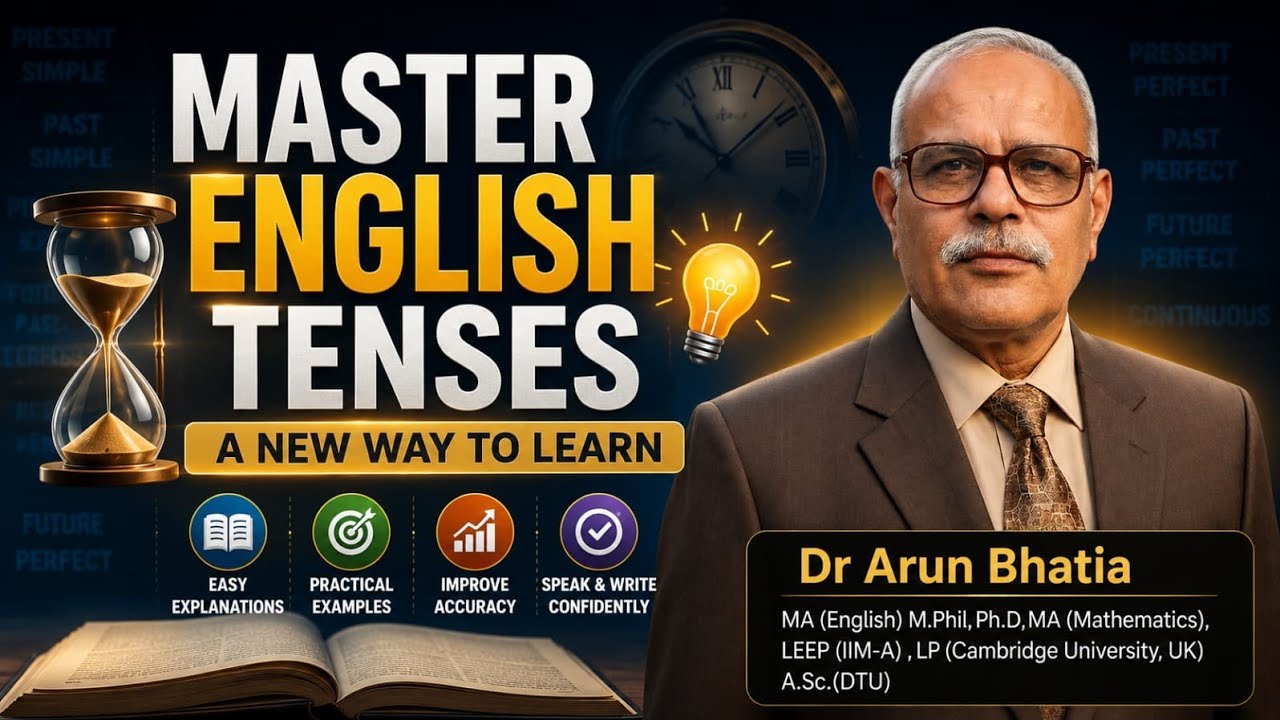 Master all English Tenses:A New way to learn