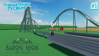 DE BARON 1898 BOUWEN! - Theme park tycoon 2 #1