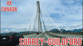 4Kwalk Canada,Driving Around Surrey-Guildford,Bc Jun 2022