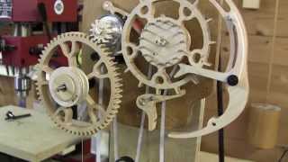 Brian Law's woodenclocks-Remontoire Rig
