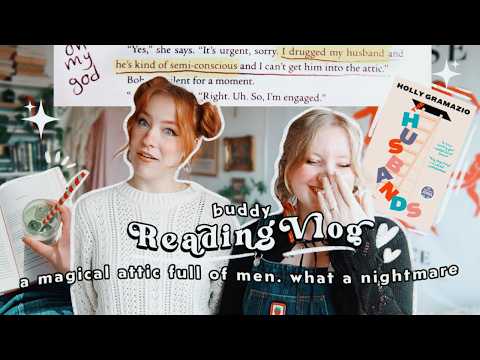 book besties reading & annotating a romance book together 🍵🍓cozy reading vlog