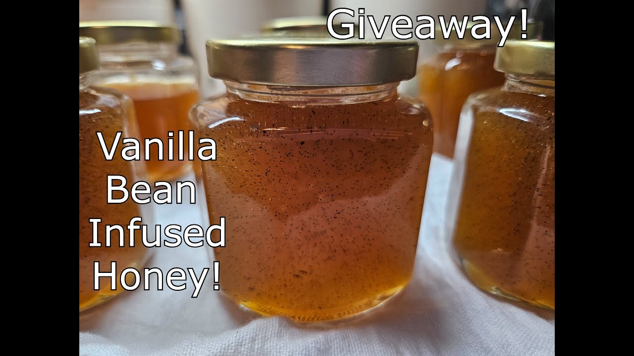 Как приготовить мед, настоянный на ванили, плюс подарок!